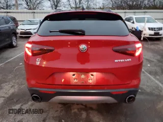 2019 Alfa Romeo Stelvio Ti Lusso z VIN ZASPAKBN8K7C30855, wystawiony jako Copart lot #85011394 z przebiegiem 65 100 mil mil oraz Szkoda całkowita • Salvage title. Historia ofert i sprzedaży dostępna na DreamBid. Obrazek 6.