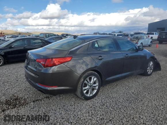 2011 Kia Optima EX with VIN KNAGN4A60B5160263, listed as a Copart auction lot 80885454 with 150,302 mi miles and Salvage Title. Bid and sale history available at carsss.com. Image 3.