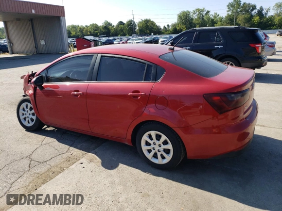 2017 Kia Rio LX with VIN KNADM4A39H6072021, listed as a Copart auction lot 67768094 with 122,119 mi miles and Salvage Title. Bid and sale history available at DreamBid. Image 2.