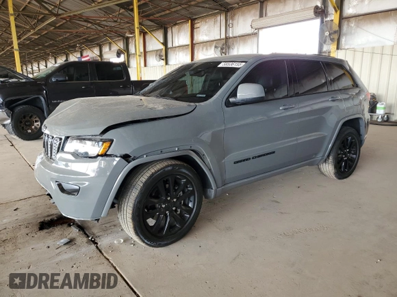 2020 Jeep Grand Cherokee Altitude z VIN 1C4RJEAGXLC405024, wystawiony jako Copart lot #58536155 z przebiegiem 67 441 mil mil oraz Szkoda całkowita • Salvage title. Historia ofert i sprzedaży dostępna na DreamBid. Obrazek 1.