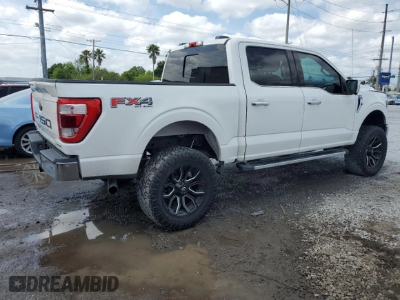 2021 Ford F-150 XL with VIN 1FTFW1E88MFA21999, listed as a Copart auction lot 53570225 with 46,282 mi miles and Non Repairable. Bid and sale history available at carsss.com. Image 3.