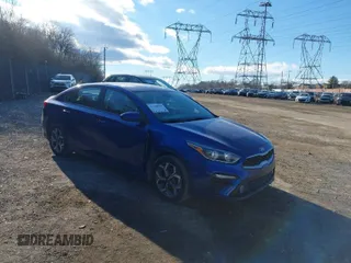 2019 Kia Forte LXS with VIN 3KPF24AD8KE063628, listed as a IAAI auction lot 41508085 with 150,564 mi miles. Bid and sale history available at carsss.com. Image 1.
