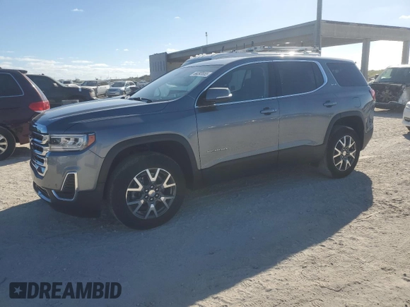 2022 GMC Acadia SLE with VIN 1GKKNKL4XNZ102787, listed as a Copart auction lot 61587245 with 35,796 mi miles and Salvage title. Bid and sale history available at DreamBid. Image 1.