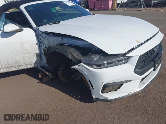 2024 Ford Mustang EcoBoost with VIN 1FAGP8UH3R5126397, listed as a IAAI auction lot 41917899 with 15,743 mi miles and . Bid and sale history available at DreamBid. Image 6.