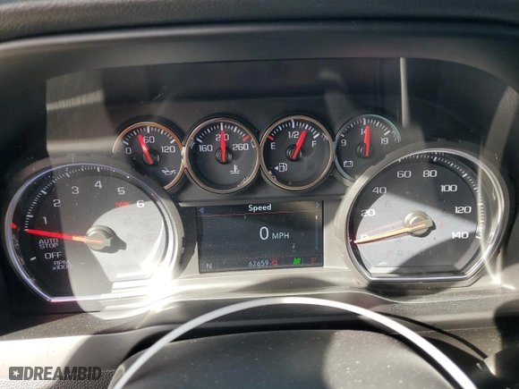2019 Chevrolet Silverado 1500 LTZ with VIN 3GCPWEED3KG220186, listed as a Copart auction lot 76463334 with 62,659 mi miles and Non Repairable. Bid and sale history available at carsss.com. Image 9.
