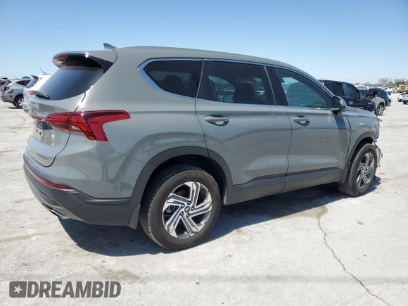 2023 Hyundai Santa Fe SE with VIN 5NMS14AJ9PH637712, listed as a Copart auction lot 52337745 with 31,072 mi miles and Salvage title. Bid and sale history available at DreamBid. Image 3.