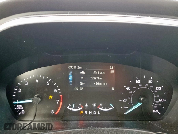 2020 Ford Escape SEL с VIN 1FMCU9H69LUB21780, выставлен на аукционе Copart как лот 58129025 с пробегом 69 511 миль миль и Списание • Salvage title. История ставок и продаж доступна на DreamBid. Изображение 9.