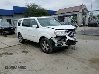 2012 Honda Pilot EX-L with VIN 5FNYF4H78CB070507, listed as a Copart auction lot 58354005 with 171,770 mi miles and Salvage title. Bid and sale history available at DreamBid. Image 14.