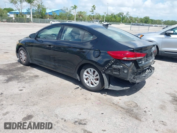 2017 Hyundai Elantra SE with VIN 5NPD74LF0HH133831, listed as a IAAI auction lot 41947010 with 83,784 mi miles and . Bid and sale history available at DreamBid. Image 3.
