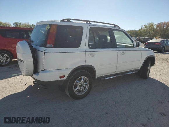 2000 Honda CR-V SE with VIN JHLRD1877YS015584, listed as a Copart auction lot 76346194 with 234,950 mi miles and Salvage Title. Bid and sale history available at carsss.com. Image 3.