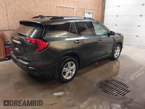 2019 GMC Terrain SLE with VIN 3GKALMEV4KL359787, listed as a IAAI auction lot 41320138 with 106,234 mi miles and . Bid and sale history available at DreamBid. Image 4.