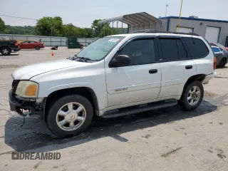 2003 GMC Envoy SLE z VIN 1GKDT13S932391139, wystawiony jako Copart lot #60168915 z przebiegiem 264 094 mil mil oraz Szkoda całkowita • Salvage title. Historia ofert i sprzedaży dostępna na DreamBid. Obrazek 1.