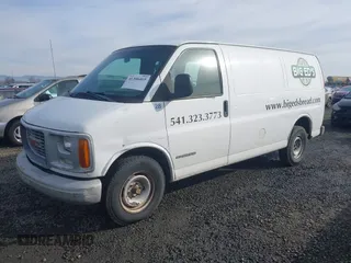 2001 GMC Savana z VIN 1GTFG25M511903592, wystawiony jako IAAI lot #41366465 z przebiegiem Nie podano mil oraz . Historia ofert i sprzedaży dostępna na DreamBid. Obrazek 2.