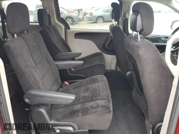2014 Dodge Grand Caravan SXT with VIN 2C4RDGCG8ER120834, listed as a Copart auction lot 53630565 with 245,454 mi miles and Salvage Title. Bid and sale history available at DreamBid. Image 11.