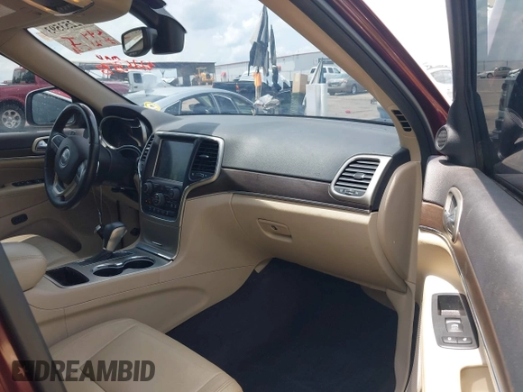 2017 Jeep Grand Cherokee Limited z VIN 1C4RJEBGXHC752018, wystawiony jako IAAI lot #42253593 z przebiegiem 127 721 mil mil oraz . Historia ofert i sprzedaży dostępna na DreamBid. Obrazek 5.