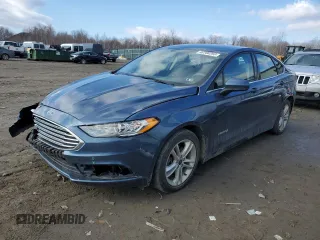 2018 Ford Fusion Hybrid SE with VIN 3FA6P0LU6JR103161, listed as a Copart auction lot 40168393 with 83,613 mi miles. Bid and sale history available at carsss.com. Image 1.