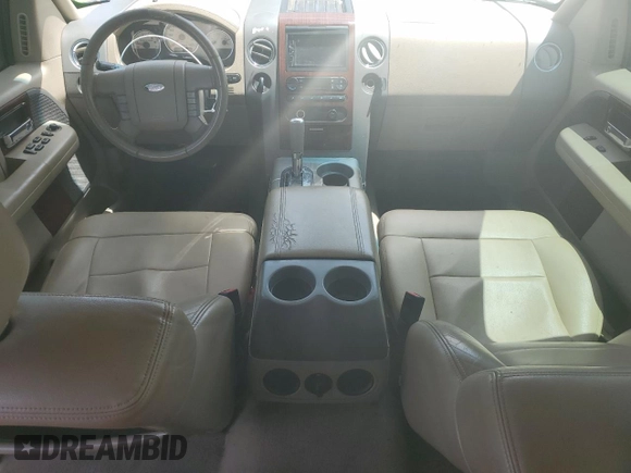 2007 Ford F-150 XLT with VIN 1FTPW14V77KD25879, listed as a Copart auction lot 58498505 with 177,059 mi miles and Salvage title. Bid and sale history available at DreamBid. Image 8.