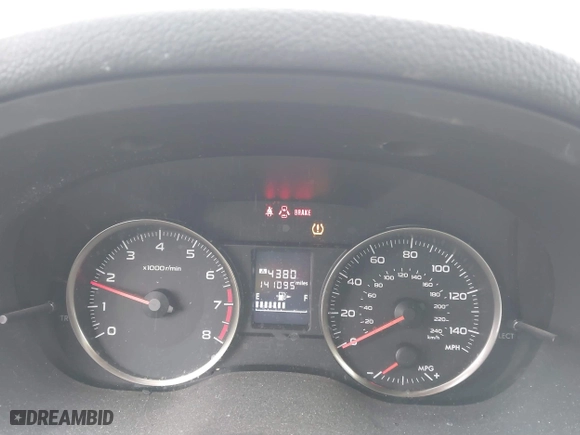 2016 Subaru Crosstrek Premium with VIN JF2GPABCXG9308212, listed as a IAAI auction lot 41580544 with 141,095 mi miles. Bid and sale history available at carsss.com. Image 7.