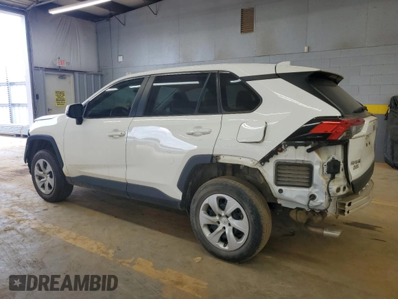 2023 Toyota RAV4 LE z VIN 2T3G1RFV9PC349815, wystawiony jako Copart lot #61969995 z przebiegiem 45 585 mil mil oraz Szkoda całkowita • Salvage title. Historia ofert i sprzedaży dostępna na DreamBid. Obrazek 2.
