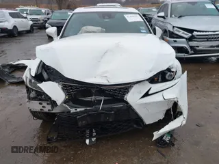 2018 Lexus IS with VIN JTHBA1D28J5078195, listed as a IAAI auction lot 41448692 with 105,745 mi miles. Bid and sale history available at carsss.com. Image 6.
