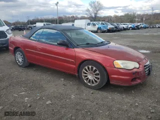 2006 Chrysler Sebring LX with VIN 1C3EL45X76N222089, listed as a Copart auction lot 81827964 with 151,525 mi miles and Clean Title. Bid and sale history available at carsss.com. Image 4.