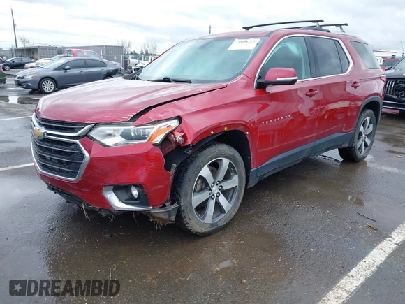 2018 Chevrolet Traverse LT Leather with VIN 1GNEVHKWXJJ186348, listed as a IAAI auction lot 41809269 with 134,861 mi miles. Bid and sale history available at carsss.com. Image 17.