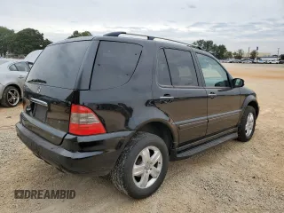 2005 Mercedes-Benz M-Class 3.7L with VIN 4JGAB57E05A518135, listed as a Copart auction lot 59632804 with 254,357 mi miles and Salvage Title. Bid and sale history available at carsss.com. Image 3.