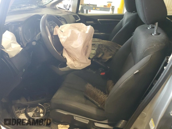 2015 Honda Fit EX-L with VIN 3HGGK5H8XFM715018, listed as a Copart auction lot 63037685 with Not provided miles and Salvage title. Bid and sale history available at DreamBid. Image 7.