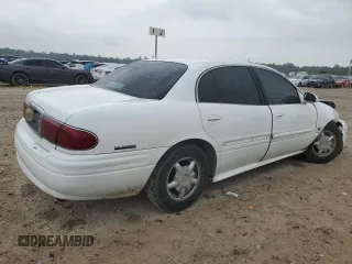 2001 Buick LeSabre Custom with VIN 1G4HP54K11U293095, listed as a Copart auction lot 53967345 with 157,367 mi miles and Salvage Title. Bid and sale history available at carsss.com. Image 3.