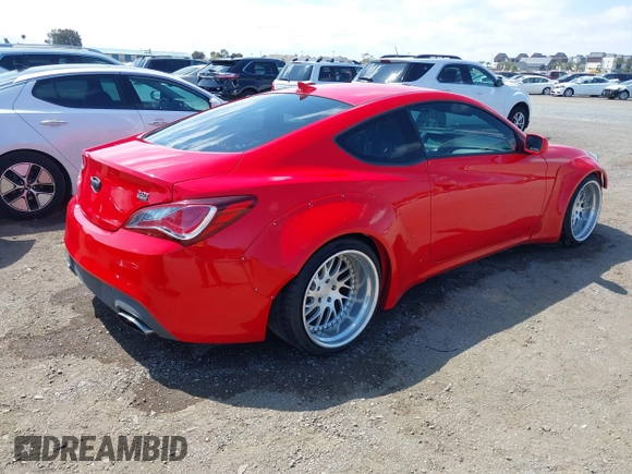 2014 Hyundai Genesis Coupe R-Spec z VIN KMHHT6KD3EU113885, wystawiony jako IAAI lot #42180909 z przebiegiem 65 272 mil mil oraz . Historia ofert i sprzedaży dostępna na DreamBid. Obrazek 4.