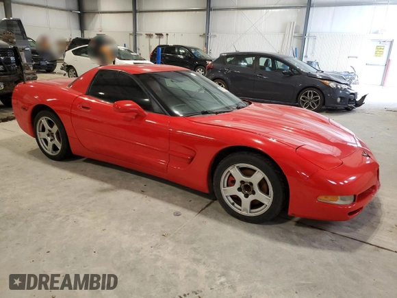 1999 Chevrolet Corvette with VIN 1G1YY12G9X5123877, listed as a Copart auction lot 83972444 with 0 mi miles and Salvage Title. Bid and sale history available at carsss.com. Image 4.