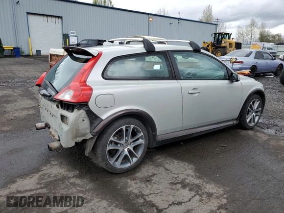 2008 Volvo C30 Version 1.0 with VIN YV1MK672282055338, listed as a Copart auction lot 51919075 with 167,468 mi miles and Salvage Title. Bid and sale history available at DreamBid. Image 3.
