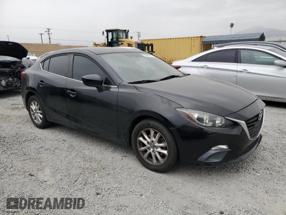 2016 Mazda 3 i Sport with VIN 3MZBM1U74GM316337, listed as a Copart auction lot 53584435 with Not Provided miles and Salvage Title. Bid and sale history available at DreamBid. Image 4.