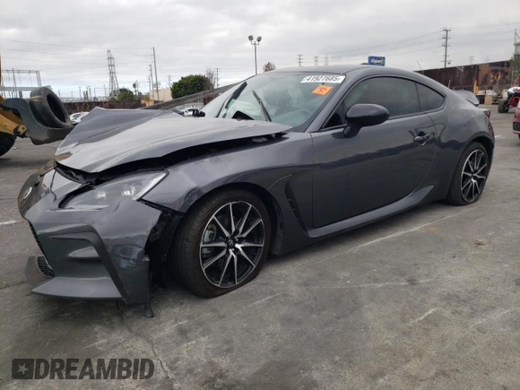 2023 Toyota 86 with VIN JF1ZNBC16P8757656, listed as a Copart auction lot 41927685 with Not Provided miles and Salvage Title. Bid and sale history available at DreamBid. Image 1.