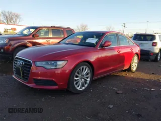2013 Audi A6 Premium Plus with VIN WAUGFAFC9DN033329, listed as a IAAI auction lot 41768550 with 126,868 mi miles and . Bid and sale history available at DreamBid. Image 2.