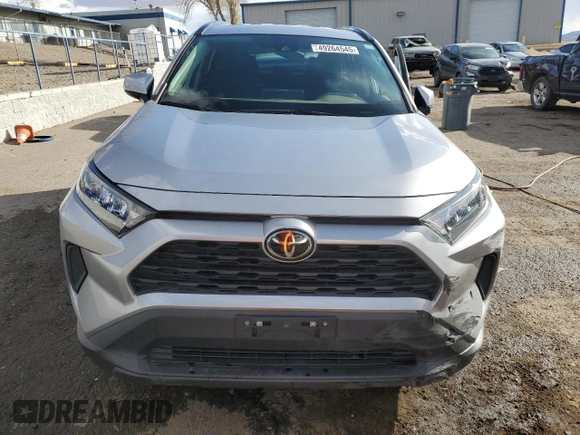 2021 Toyota RAV4 LE with VIN 2T3G1RFV7MC233203, listed as a Copart auction lot 49264545 with 45,183 mi miles and Salvage Title. Bid and sale history available at carsss.com. Image 5.