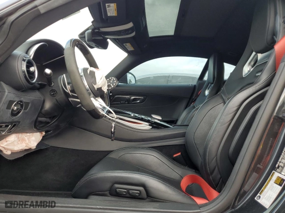 2020 Mercedes-Benz AMG GT with VIN WDDYJ7HA8LA028414, listed as a Copart auction lot 81328524 with 14,481 mi miles and Salvage Title. Bid and sale history available at carsss.com. Image 7.