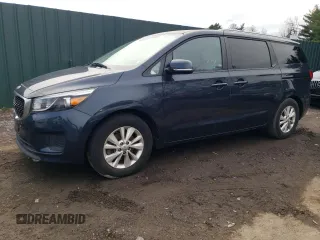 2016 Kia Sedona LX with VIN KNDMB5C13G6179266, listed as a Copart auction lot 51636305 with 127,160 mi miles and Clean Title. Bid and sale history available at carsss.com. Image 1.