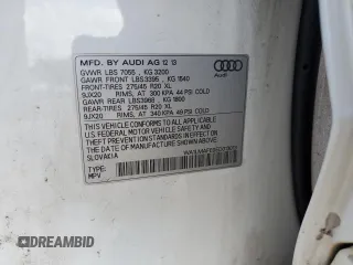2014 Audi Q7 Premium Plus with VIN WA1LMAFE0ED013013, listed as a Copart auction lot 60080435 with 134,960 mi miles and Clean title. Bid and sale history available at DreamBid. Image 13.