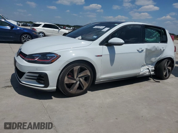 2018 Volkswagen Golf GTI S with VIN 3VW447AU2JM277566, listed as a Copart auction lot 58453674 with 34,607 mi miles and Clean Title. Bid and sale history available at carsss.com. Image 1.