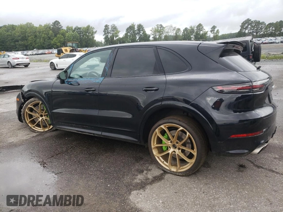 2019 Porsche Cayenne Turbo with VIN WP1AF2AYXKDA80663, listed as a Copart auction lot 64012524 with 49,421 mi miles and Salvage title. Bid and sale history available at DreamBid. Image 2.