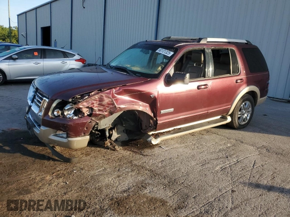 2007 Ford Explorer Eddie Bauer z VIN 1FMEU64807UA86793, wystawiony jako Copart lot #60131325 z przebiegiem 106 420 mil mil oraz Szkoda całkowita • Salvage title. Historia ofert i sprzedaży dostępna na DreamBid. Obrazek 1.