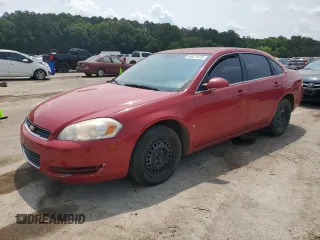 2008 Chevrolet Impala LS with VIN 2G1WB58K281241736, listed as a Copart auction lot 58521615 with 193,212 mi miles and Salvage title. Bid and sale history available at DreamBid. Image 1.