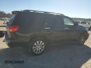 2016 Toyota Sequoia Platinum with VIN 5TDDW5G10GS135028, listed as a Copart auction lot 88005725 with 242,760 mi miles and Salvage Title. Bid and sale history available at carsss.com. Image 3.