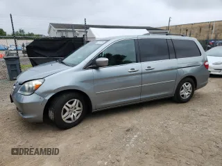 2007 Honda Odyssey EX with VIN 5FNRL38447B117096, listed as a Copart auction lot 62315735 with 177,526 mi miles and Clean title. Bid and sale history available at DreamBid. Image 1.