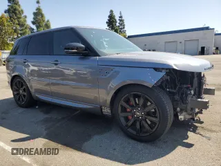 2022 Land Rover Range Rover Sport HSE Dynamic with VIN SALWR2SEXNA234421, listed as a Copart auction lot 55528695 with 35,828 mi miles and Salvage Title. Bid and sale history available at DreamBid. Image 4.
