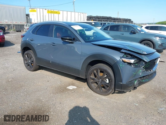 2025 Mazda CX-30 S Preferred with VIN 3MVDMBCM2SM804234, listed as a IAAI auction lot 42391251 with 413 mi miles and . Bid and sale history available at DreamBid. Image 1.