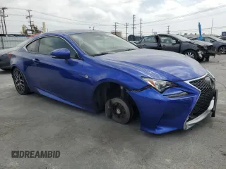 2015 Lexus RC 350 F Sport z VIN JTHHE5BCXF5002079, wystawiony jako Copart lot #54504315 z przebiegiem 98 218 mil mil oraz Szkoda całkowita • Salvage title. Historia ofert i sprzedaży dostępna na DreamBid. Obrazek 4.