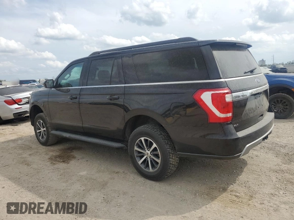 2019 Ford Expedition Max XLT z VIN 1FMJK1HT8KEA58488, wystawiony jako Copart lot #50576755 z przebiegiem 129 871 mil mil oraz Szkoda całkowita • Salvage title. Historia ofert i sprzedaży dostępna na DreamBid. Obrazek 2.