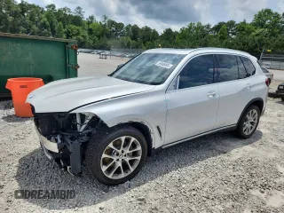 2019 BMW X5 xDrive40i with VIN 5UXCR6C58KLL22575, listed as a Copart auction lot 59906895 with 65,552 mi miles and Salvage title. Bid and sale history available at DreamBid. Image 1.